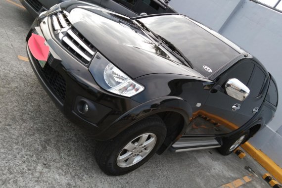 Sell Black 2012 Mitsubishi Strada at 47000 km in Malabon 