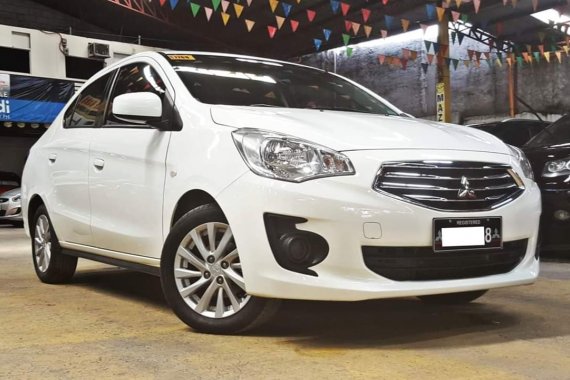 White 2017 Mitsubishi Mirage G4 Sedan for sale in Quezon City 