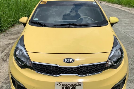 Sell 2nd Hand 2016 Kia Rio at 24000 km in Quezon City 