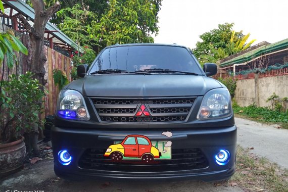 Black Mitsubishi Adventure 2012 at 90000 km for sale 