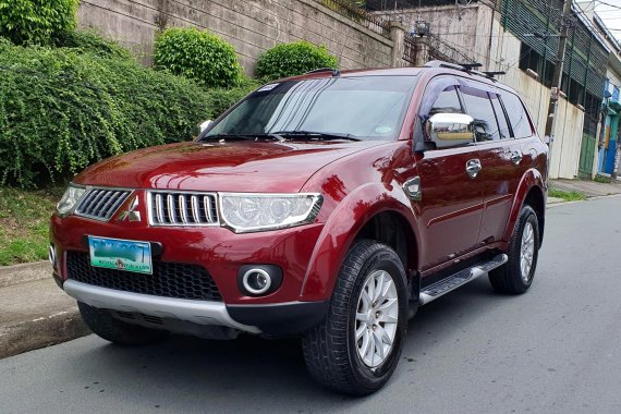 Red 2012 Mitsubishi Montero Sport Automatic Diesel for sale 