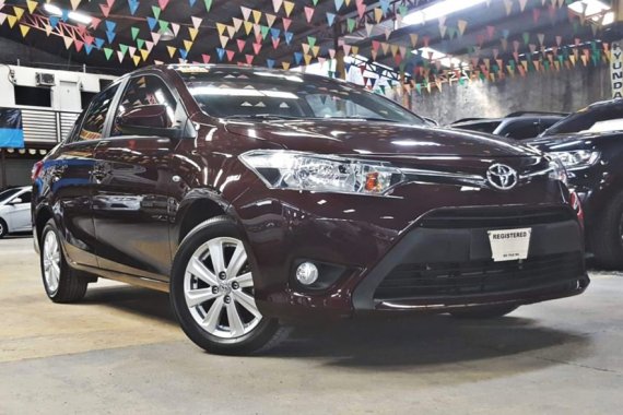 Red 2018 Toyota Vios at 10000 km for sale in Quezon City 