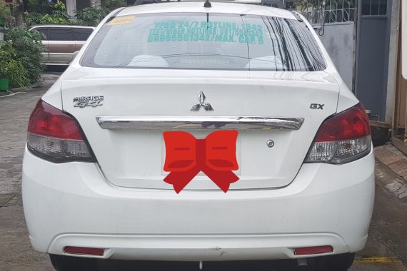 White Mitsubishi Mirage G4 2015 Sedan for sale in Quezon City 