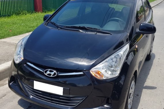 Sell Black 2018 Hyundai Eon at 22000 km in Davao City 