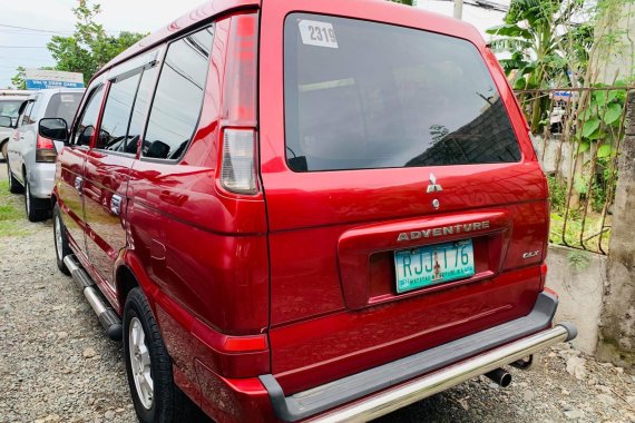 Red 2009 Mitsubishi Adventure Manual Diesel for sale 