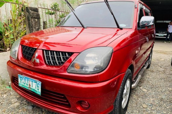 Red 2009 Mitsubishi Adventure Manual Diesel for sale 