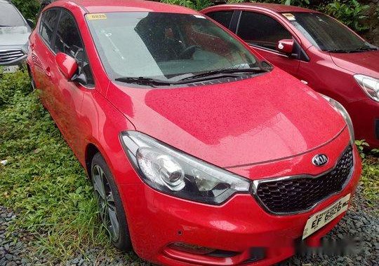 Red Kia Forte 2017 for sale in Makati 