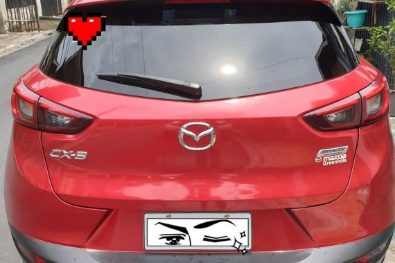 Sell Red 2017 Mazda Cx-3 Automatic Gasoline in Quezon City 