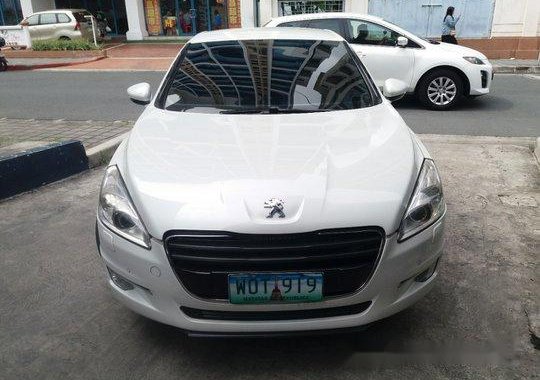 White Peugeot 508 2013 for sale in Pasig 