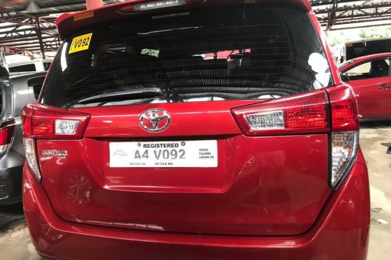 Sell Red 2018 Toyota Innova in Quezon City 