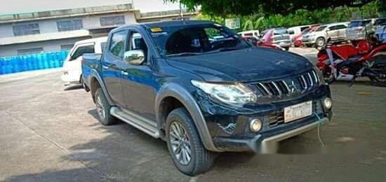 Black Mitsubishi Strada 2017 Automatic Diesel for sale 