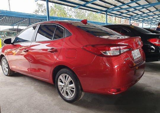 Red Toyota Vios 2018 at 18000 km for sale