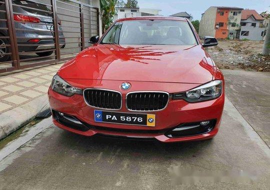 Red Bmw 320D 2013 at 19500 km for sale 