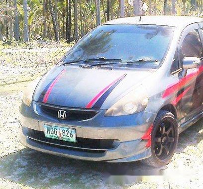 Grey Honda Fit 2014 at 56000 km for sale