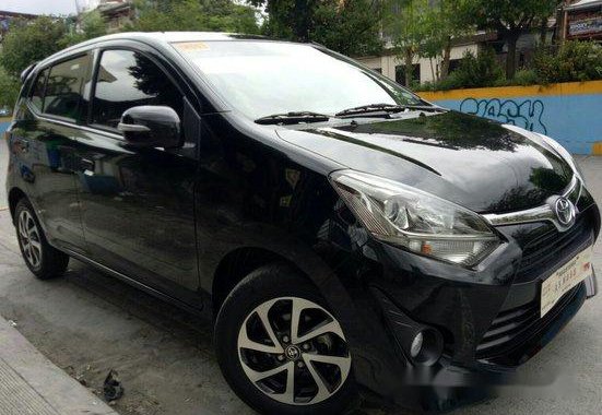 Black Toyota Wigo 2018 at 6000 km for sale