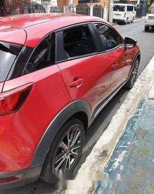 Sell Red 2017 Mazda Cx-3 Automatic Gasoline at 12421 km 