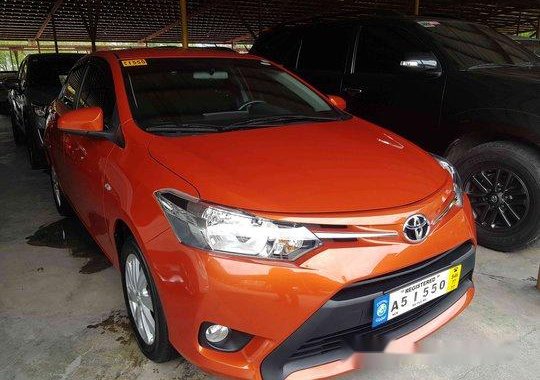 Orange Toyota Vios 2018 for sale in Pasig 