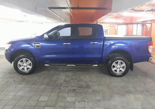 Sell Blue 2014 Ford Ranger Automatic Diesel at 63000 km 