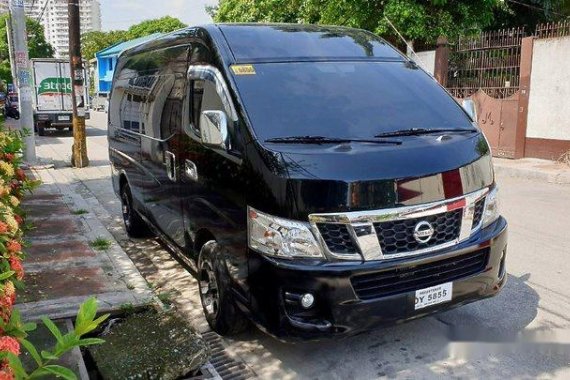 Black Nissan Nv350 Urvan 2017 Manual Diesel for sale 