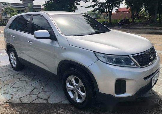 Silver Kia Sorento 2015 Automatic Diesel for sale 