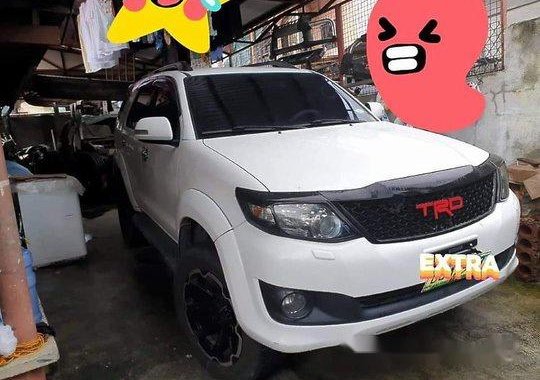 Selling White Toyota Fortuner 2012 Automatic Gasoline 