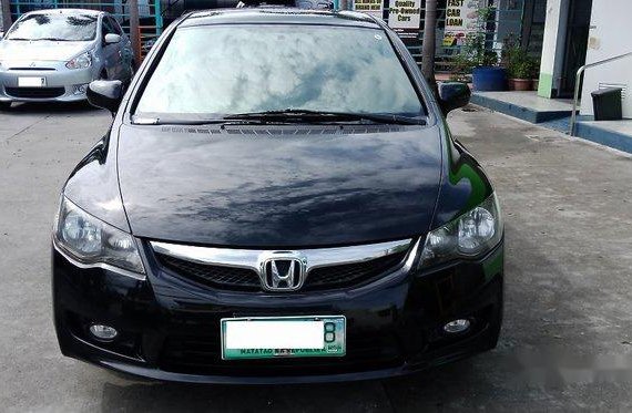 Sell Black 2011 Honda Civic at 77000 km 