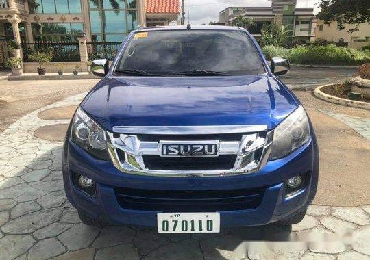 Blue Isuzu D-Max 2016 for sale in Cebu 