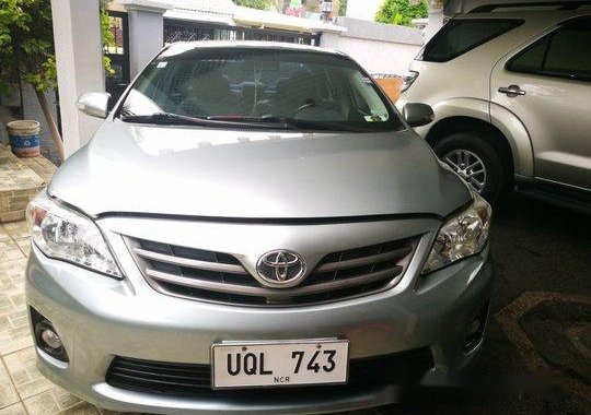 Selling Silver Toyota Corolla Altis 2012 at 64000 km 