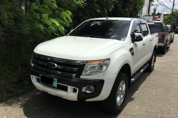White 2014 Ford Ranger at 84000 km for sale 