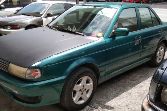 Green 1997 Nissan Sentra Manual Gasoline for sale 