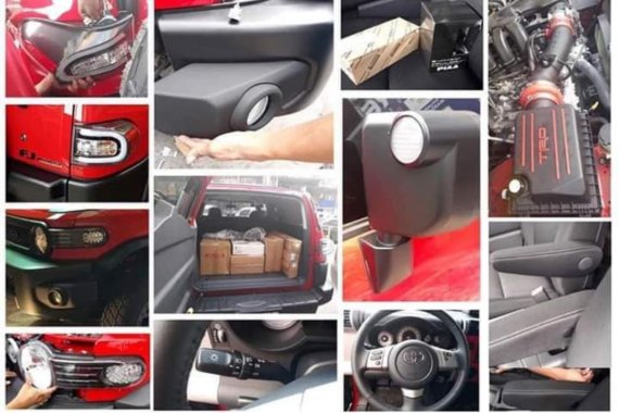 Red 2017 Toyota Fj Cruiser for sale in Metro Manila 