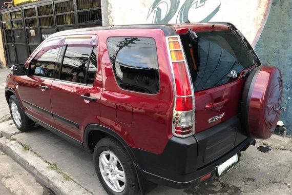 Red 2003 Honda CRV Automatic Transmission for sale in Makati