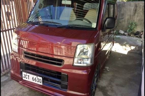 Selling Red Suzuki Multi-Cab 2015 Van in Cebu 