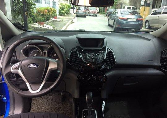 Blue Ford Ecosport 2015 for sale in Manila 