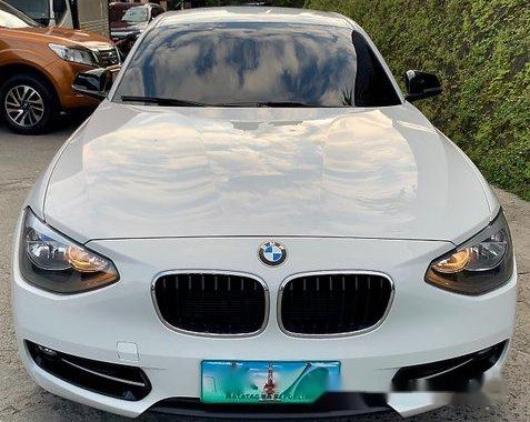 White Bmw 118D 2013 at 20000 km for sale