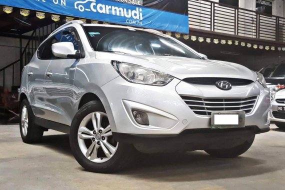 Sell Silver 2010 Hyundai Tucson at 78000 km in Quezon City 