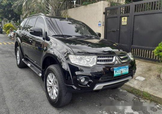 Black Mitsubishi Montero Sport 2014 at 43000 km for sale