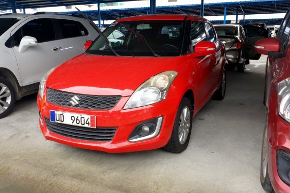 Red 2016 Suzuki Swift Hatchback for sale in Quezon City 