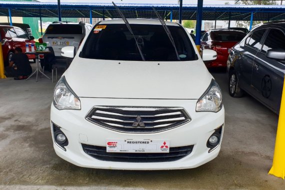 Sell White 2018 Mitsubishi Mirage G4 at 21000 km in Quezon City 