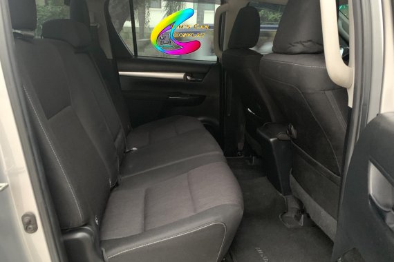 Selling Silver Toyota Hilux 2017 at 40000 km in Davao City 