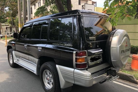 Black 2003 Mitsubishi Pajero for sale in Las Pinas 