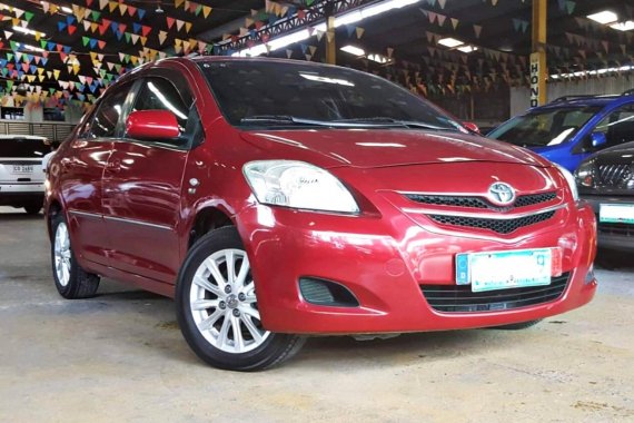 Red 2008 Toyota Vios at 86000 km for sale 
