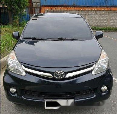 Selling Black Toyota Avanza 2015 Manual Gasoline 