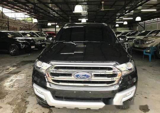 Sell Black 2016 Ford Everest in Quezon City