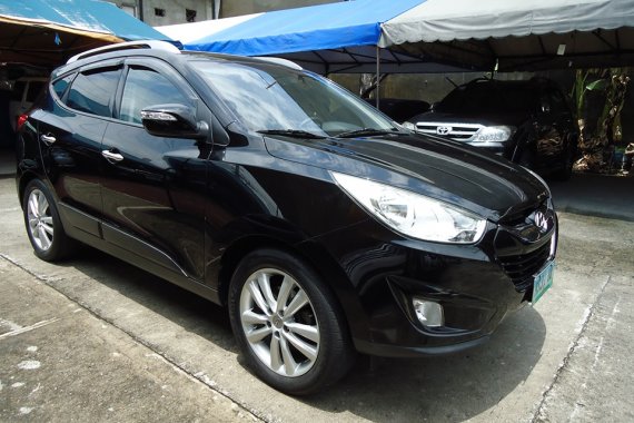 Black 2012 Hyundai Tucson Automatic Diesel for sale 