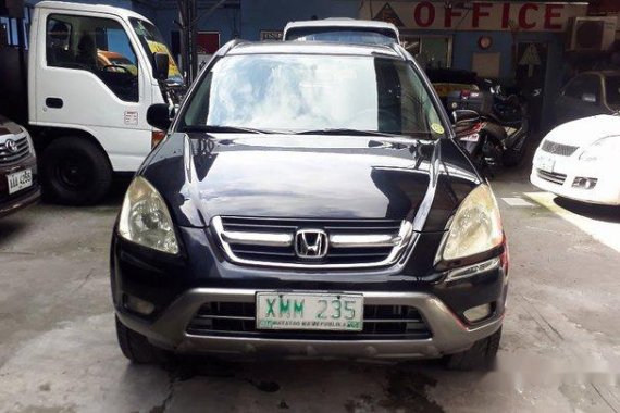 Black Honda Cr-V 2001 at 182393 km for sale