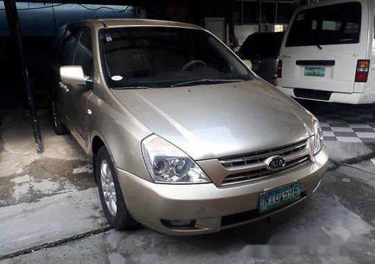 Sell Beige 2009 Kia Carnival in Antipolo City