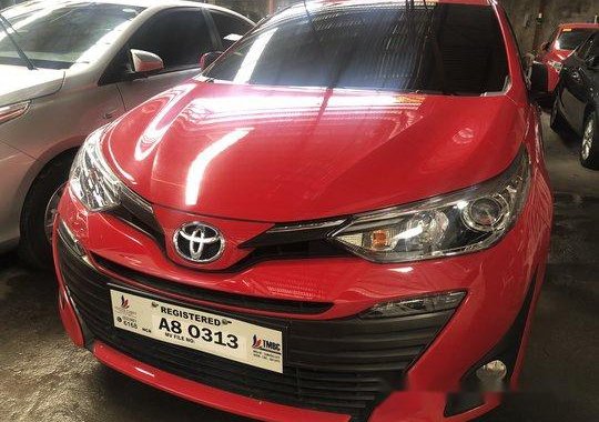 Red Toyota Vios 2019 for sale in Quezon City 