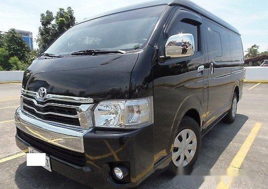 Black Toyota Hiace 2016 at 32000 km for sale 