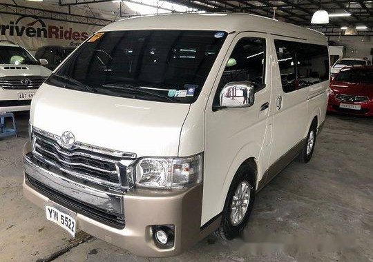 Sell White 2016 Toyota Hiace Automatic Diesel at 33000 km